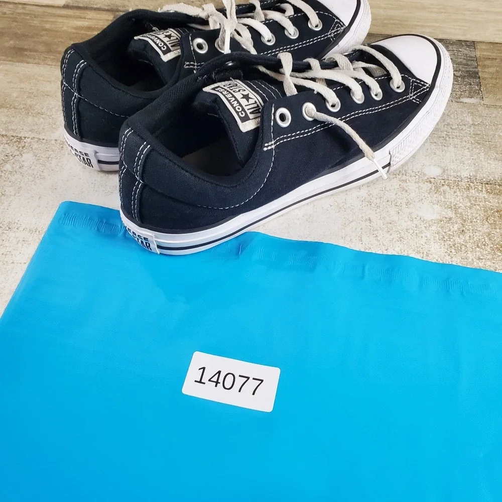 Converse Chuck Taylor All Star Street Shoes Boys Sz 6.5 Black Low Top Sneakers